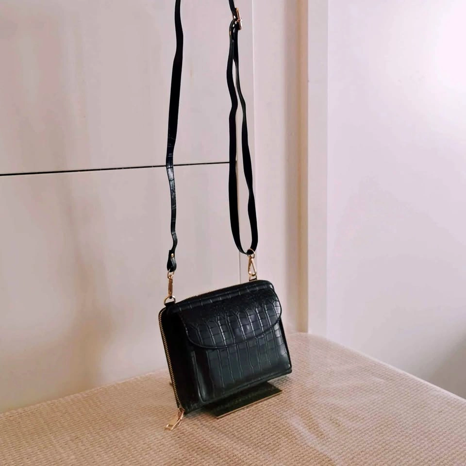Brand New Leather Cellphone Crossbody Bag
