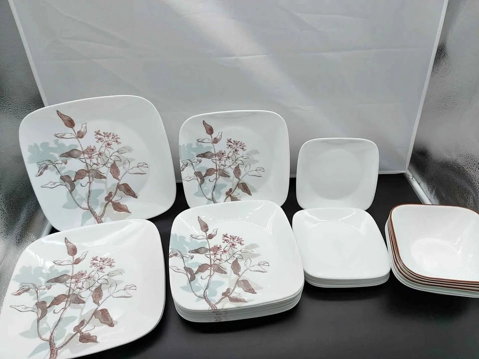 Corelle Twilight Grove Set Of 30 Dinnerware