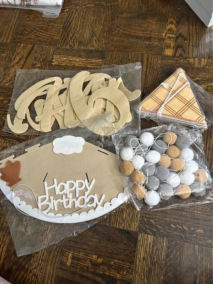 6 month Birthday Party Decoration Set