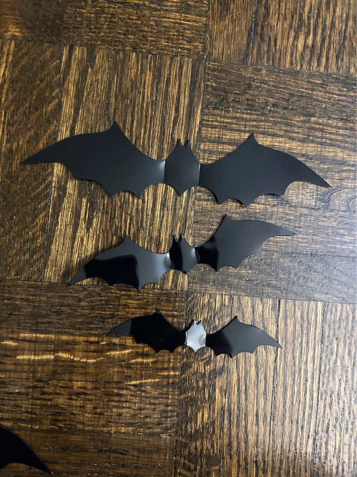 60PCS 3D Bat Decor halloween 2 bags - photo 2