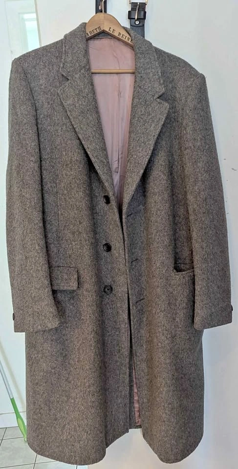 Wool coat 100% - perfect for winter/fall