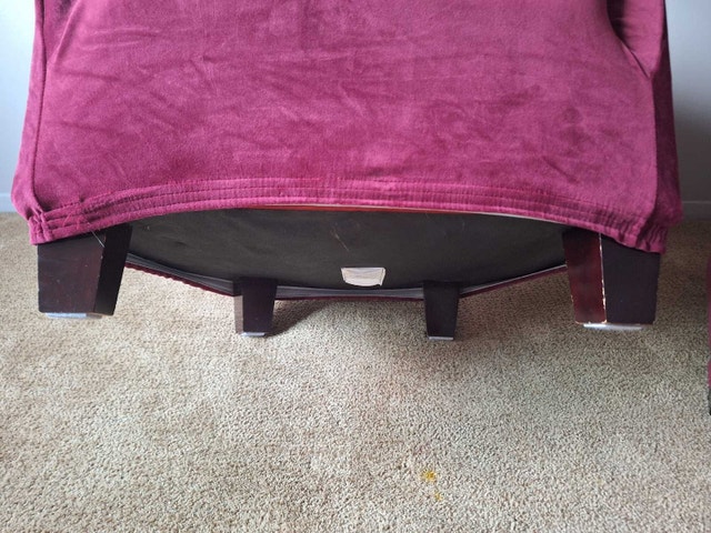 Barrel accent chairs with covers - photo 4