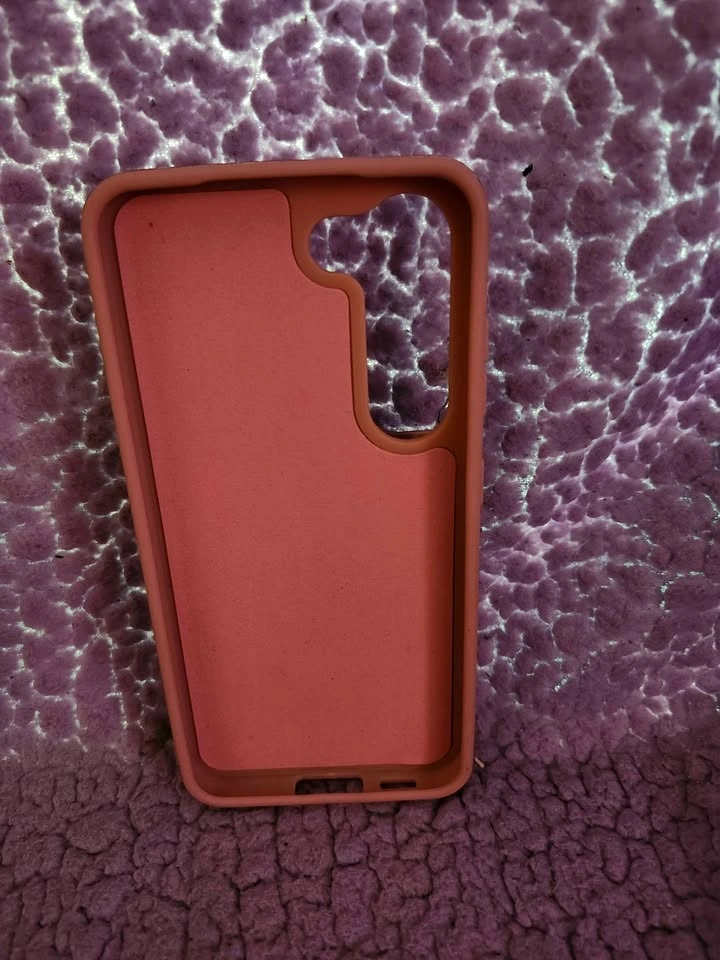 PINK Glitter Phone Case with Card Holder for Samsung S23 - photo 3