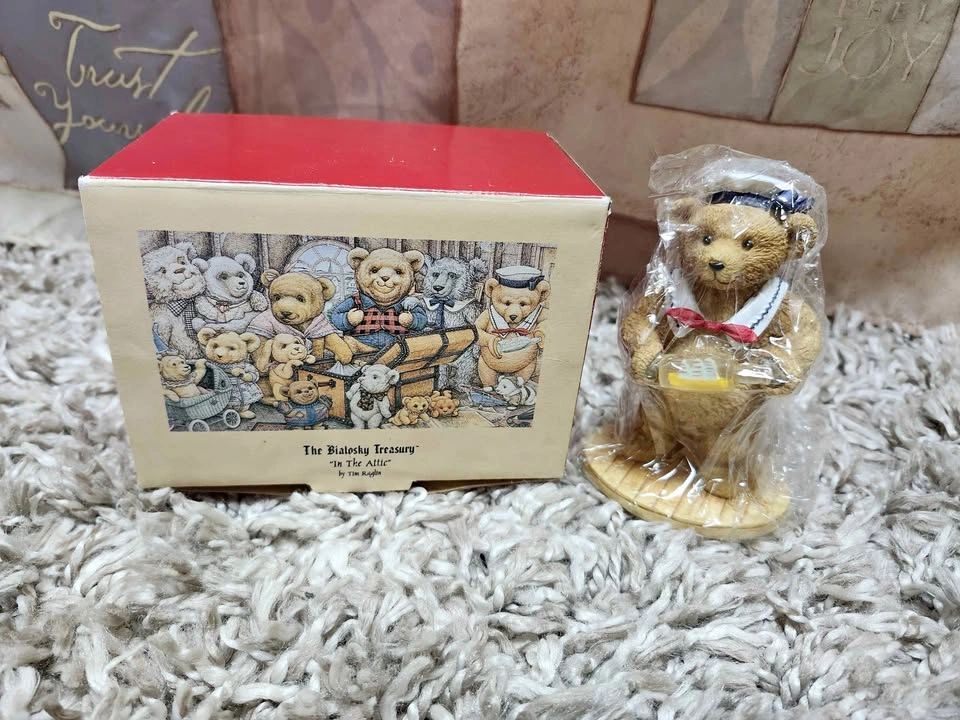 🐻 The Bialosky Treasury "🧸 In The Attic" Bear Figurine