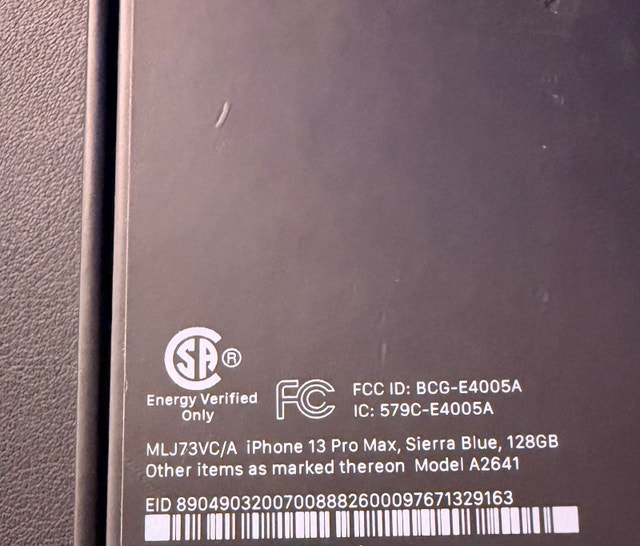 iPhone 13 Pro Max 128GB – NEW Battery (May 2026, 99%) - photo 2