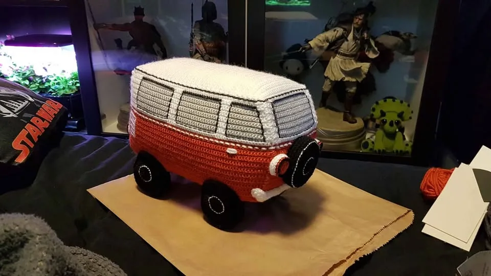 Volkswagen Van Amigurumi Crochet image indicator(3)