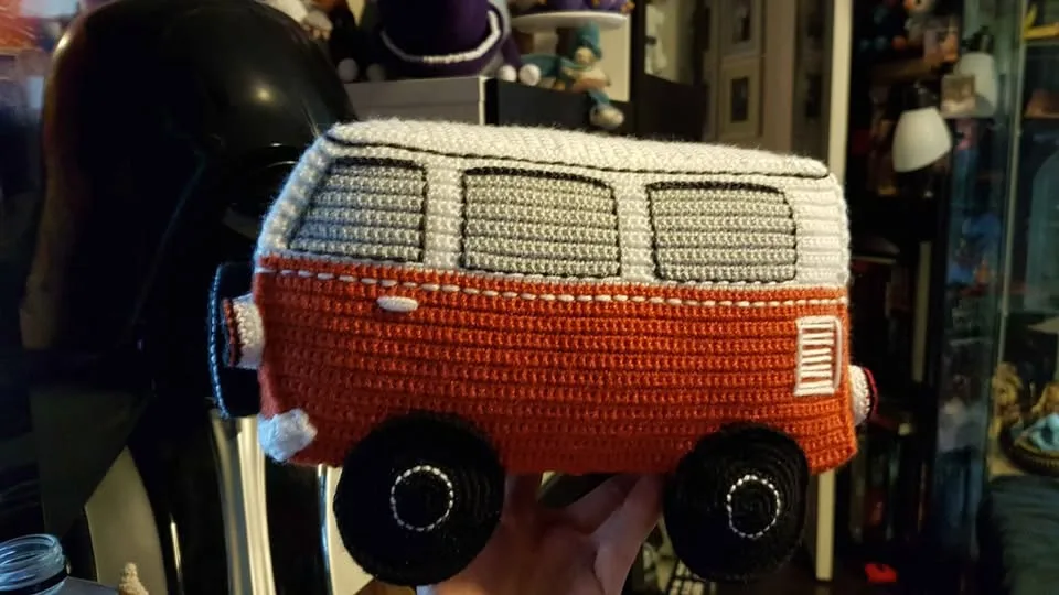 Volkswagen Van Amigurumi Crochet image indicator(4)