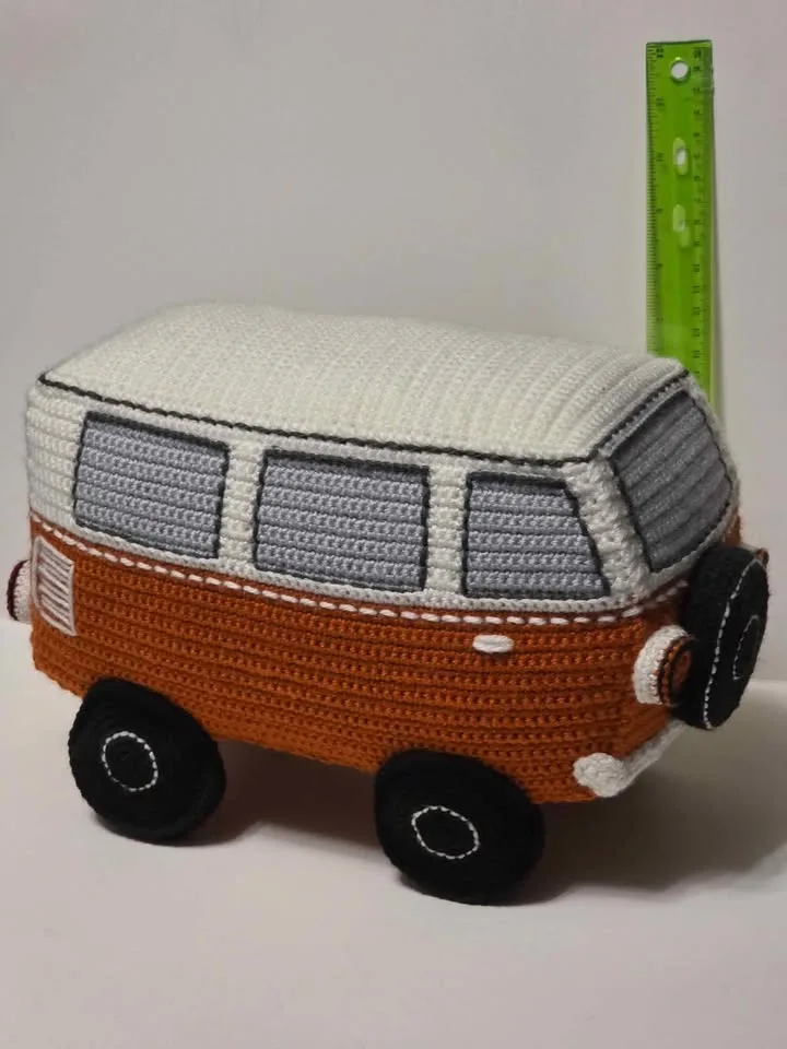 Volkswagen Van Amigurumi Crochet image indicator(5)