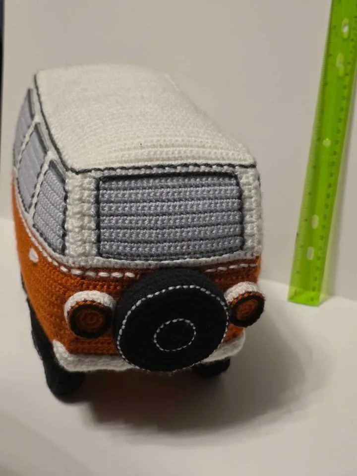 Volkswagen Van Amigurumi Crochet image indicator(7)