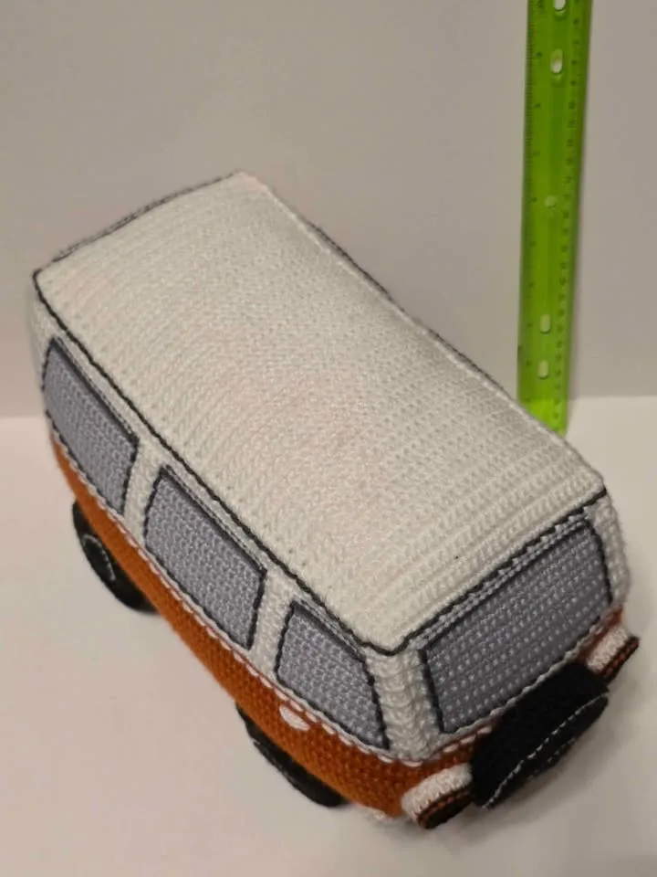 Volkswagen Van Amigurumi Crochet image indicator(8)