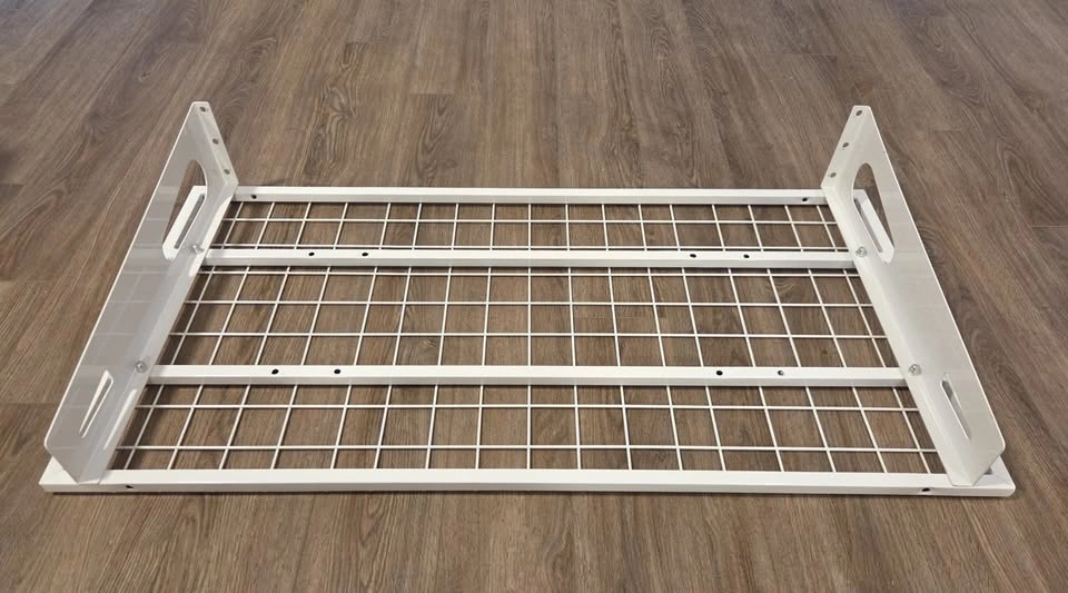 HyLoft Heavy Duty Wall Shelf 36” x 18” – White Steel Wall Storag - photo 5