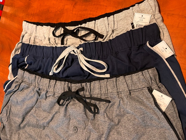 NEW Men’s Pajama Pants Set (3 pack, L/G) - photo 2