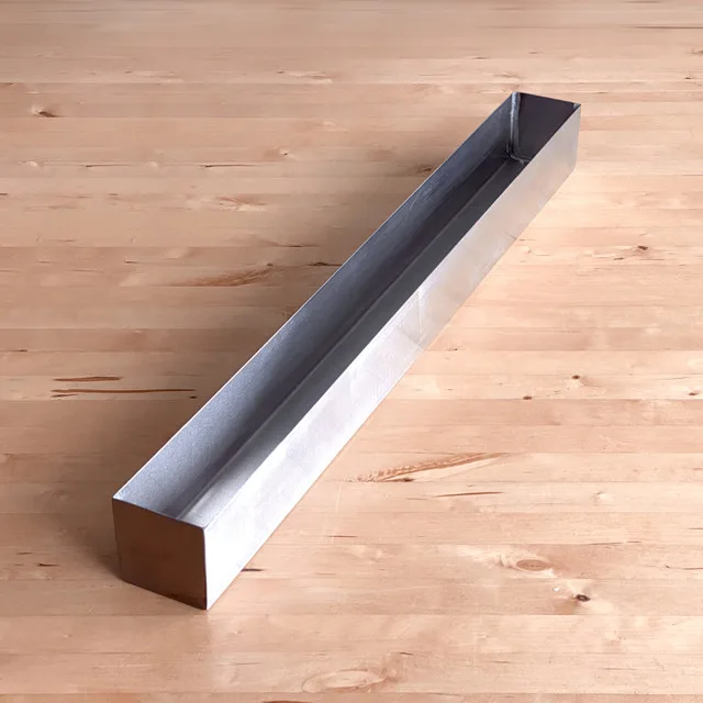 Modern Stainless Steel Trough Planter Box thumbnail