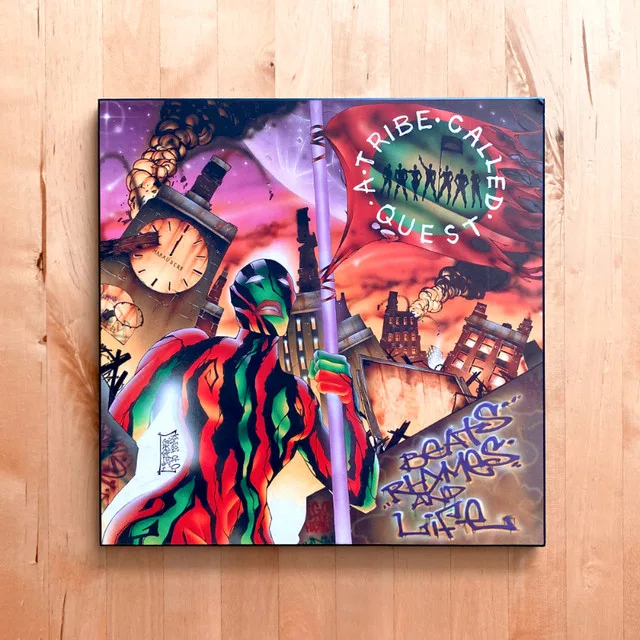 A Tribe Called Quest Block Mounted Plaque Poster thumbnail