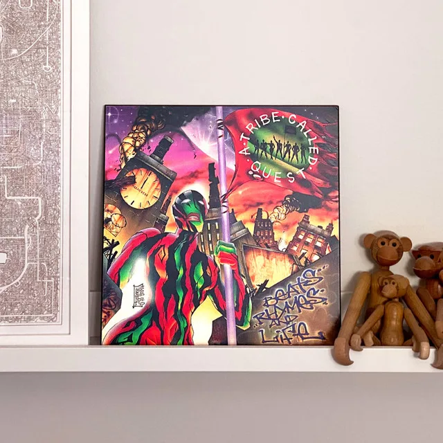 A Tribe Called Quest Block Mounted Plaque Poster image indicator(5)