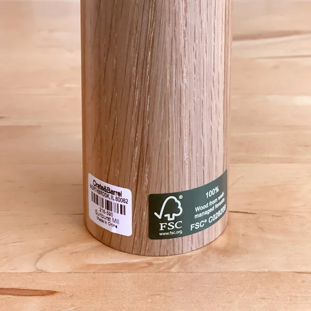 New Crate & Barrel x Lucia Eames Salt & Pepper Mill image indicator(3)