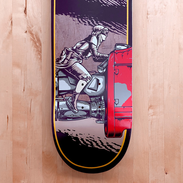 Santa Cruz x Star Wars Episode VII Rey Skateboard Deck 7.8" - photo 4
