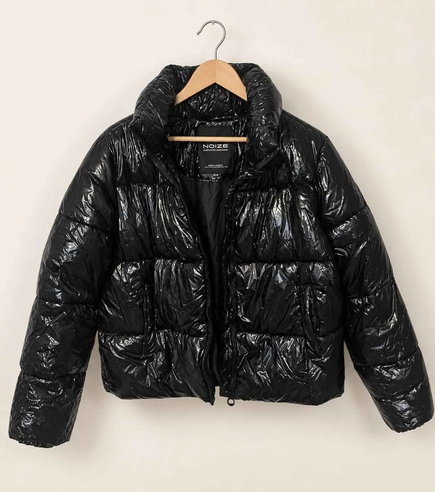 NOIZE Black Puffer Jacket - photo 2