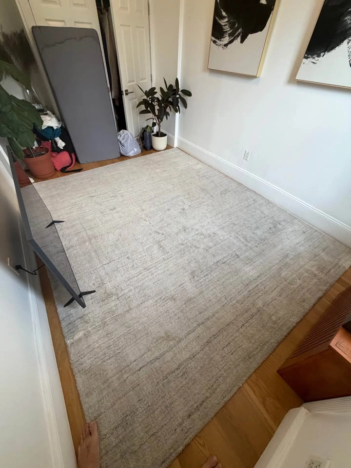 West Elm Shale Striations Performance Rug Grey 8 x 10 - photo 3