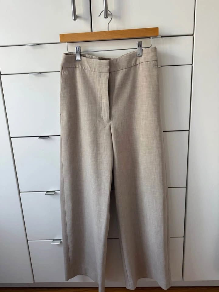 Aritzia Wilfred Alanya Pant Beige – Size 10 - photo 2