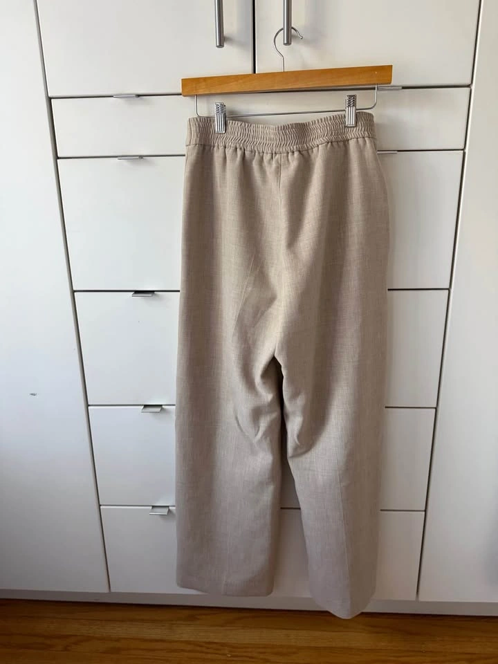 Aritzia Wilfred Alanya Pant Beige – Size 10 - photo 3