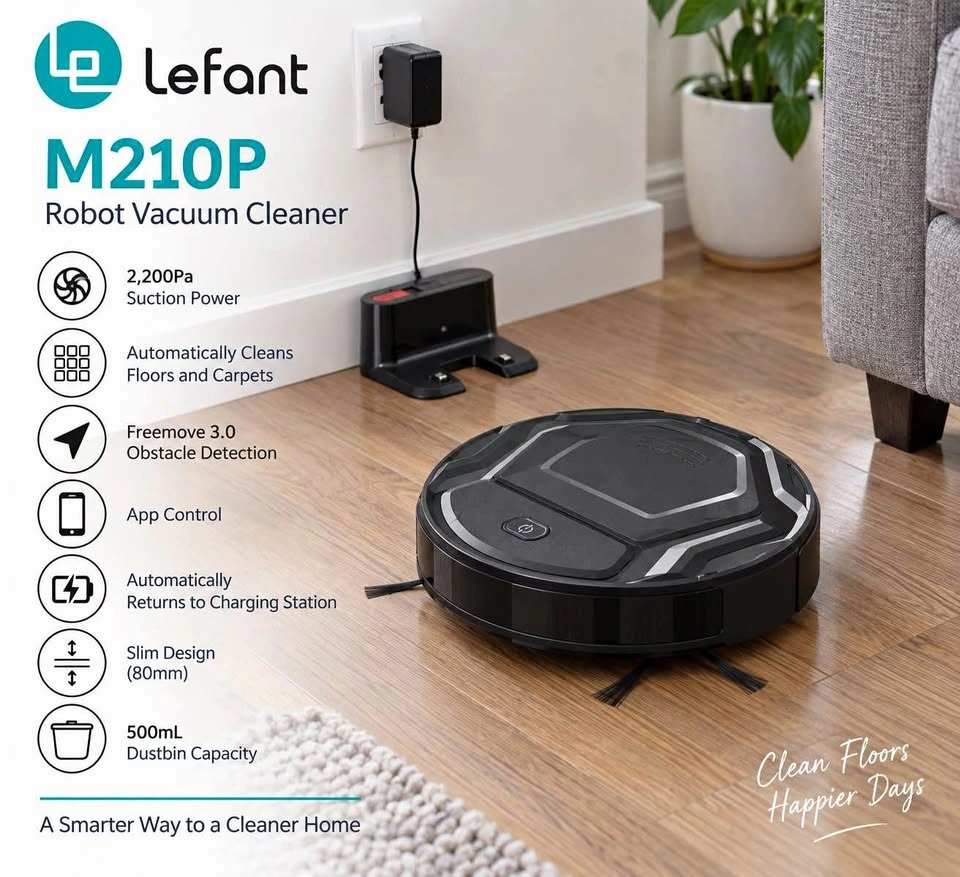 Lefant M210P Freemove 3.0 Robot Vacuum – Brand New – $90
