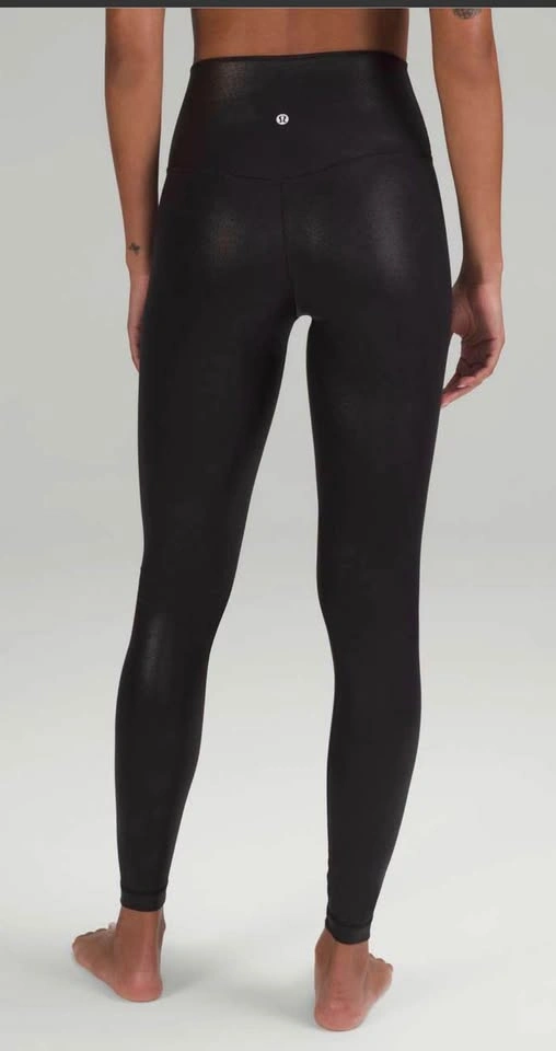 Lululemon Align High-Rise Pant 28” Shine Radiate Foil Print - photo 2
