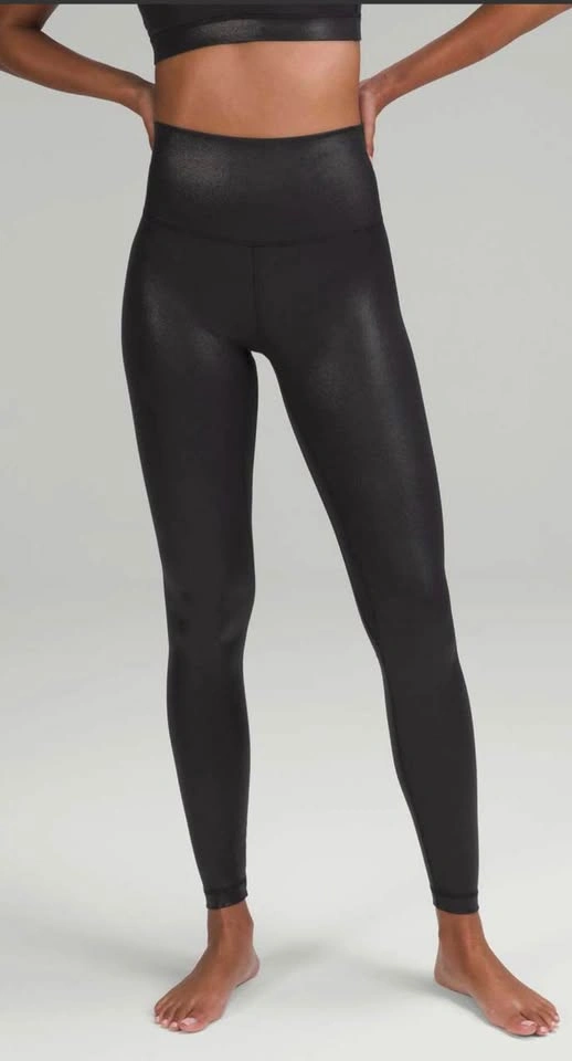 Lululemon Align High-Rise Pant 28” Shine Radiate Foil Print - photo 3