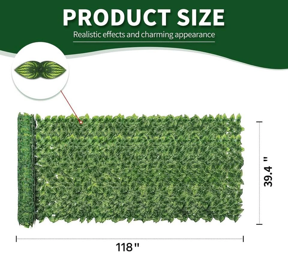 AGJIDSO Artificial Ivy Privacy Fence Screen - photo 2