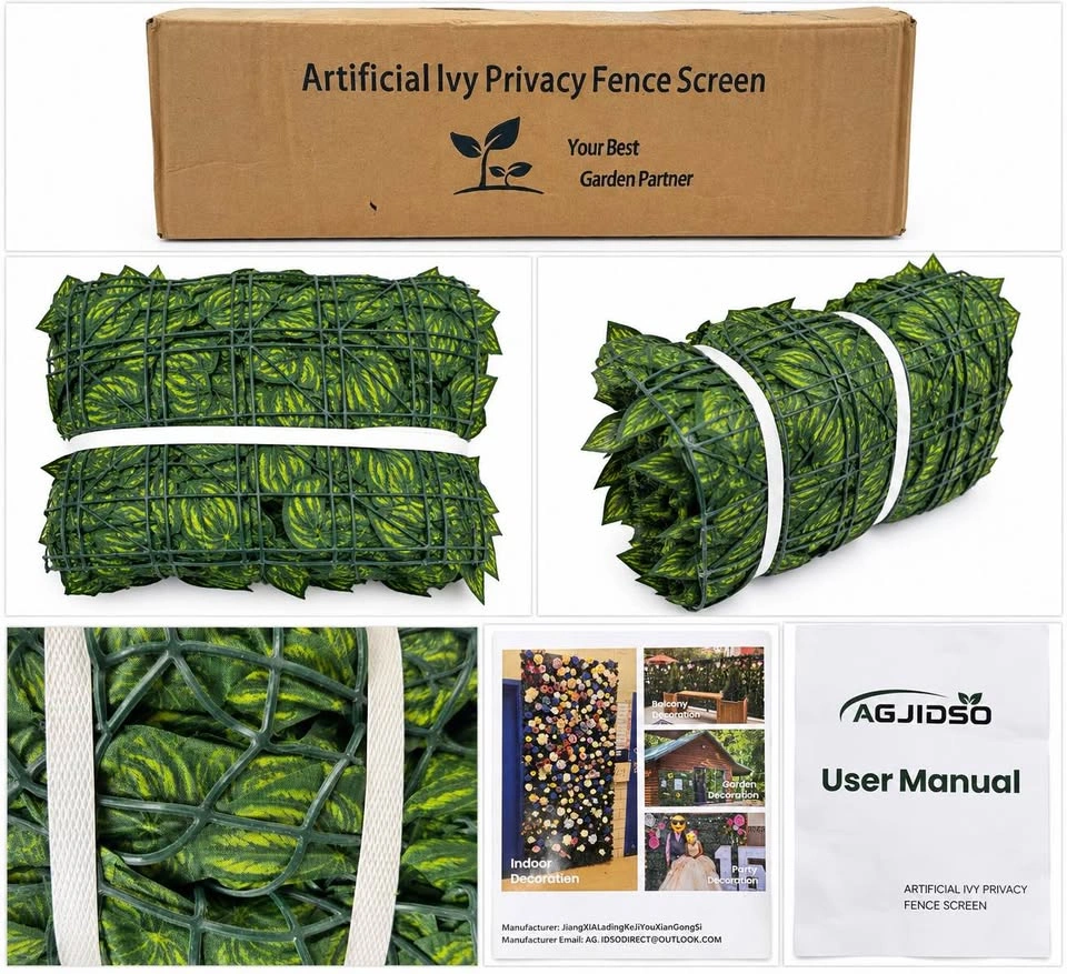 AGJIDSO Artificial Ivy Privacy Fence Screen - photo 3