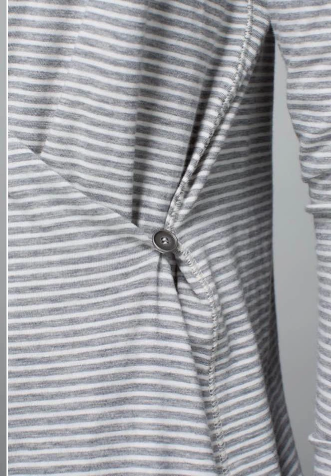 Lululemon Radiant Long Sleeve – Heathered Medium Grey – Size 4/6 - photo 3