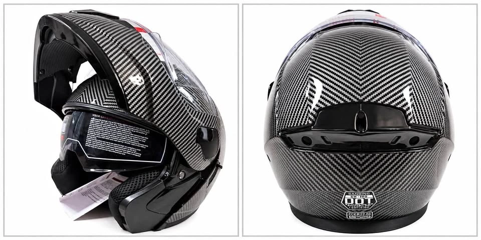 SanQing CH-103 Modular Motorcycle Helmet – Large 59–60 cm