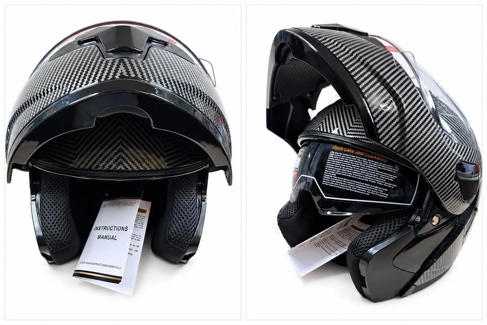 SanQing CH-103 Modular Motorcycle Helmet – Large 59–60 cm - photo 2
