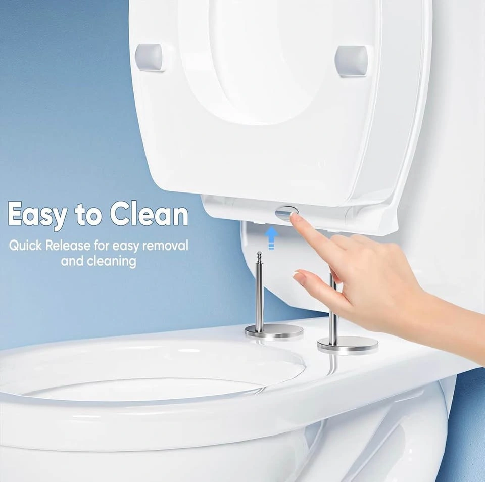 SAMODRA Raised Toilet Seat Riser – Elongated – $40 - photo 4