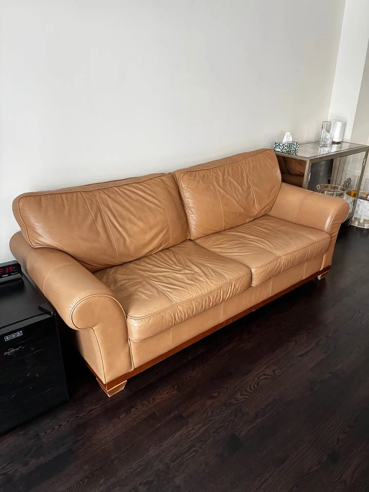 Couch & Loveseat matching Leather - photo 2