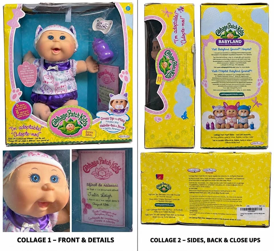 Cabbage Patch Kids Baby – Dress Up & Play “Animal Way” – 2014