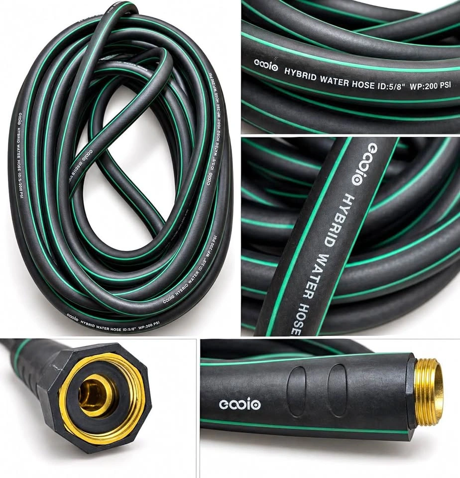 Coilo Hybrid Water Hose 5/8” – 200 PSI – Approx. 30 ft – NEW