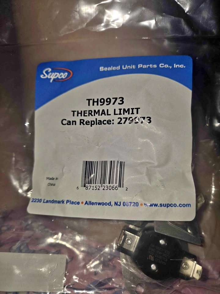 Supco TH9973 Thermal Limit