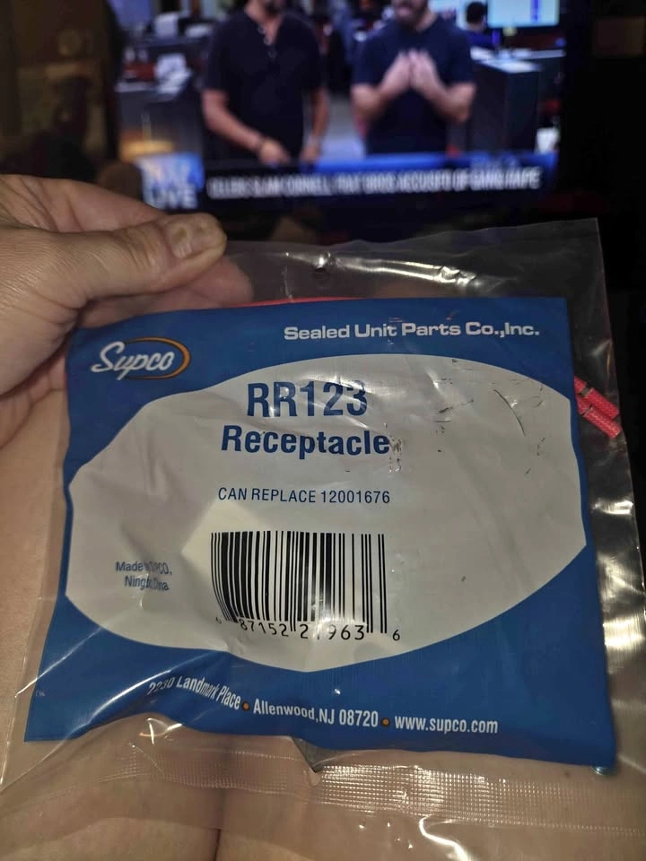 Supco RR123 Receptacle