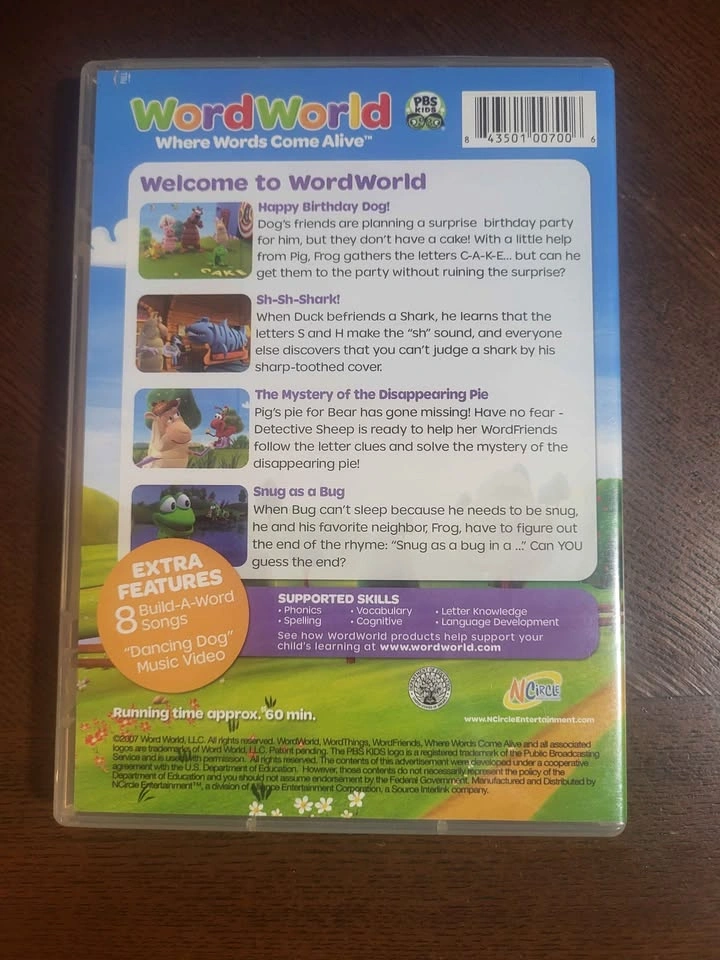WordWorld: Welcome to WordWorld DVD - photo 2