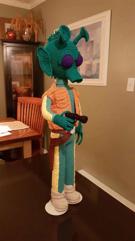 Greedo Amigurumi Crochet image indicator(2)