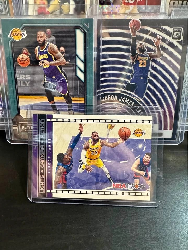 Lebron James basketball card lot