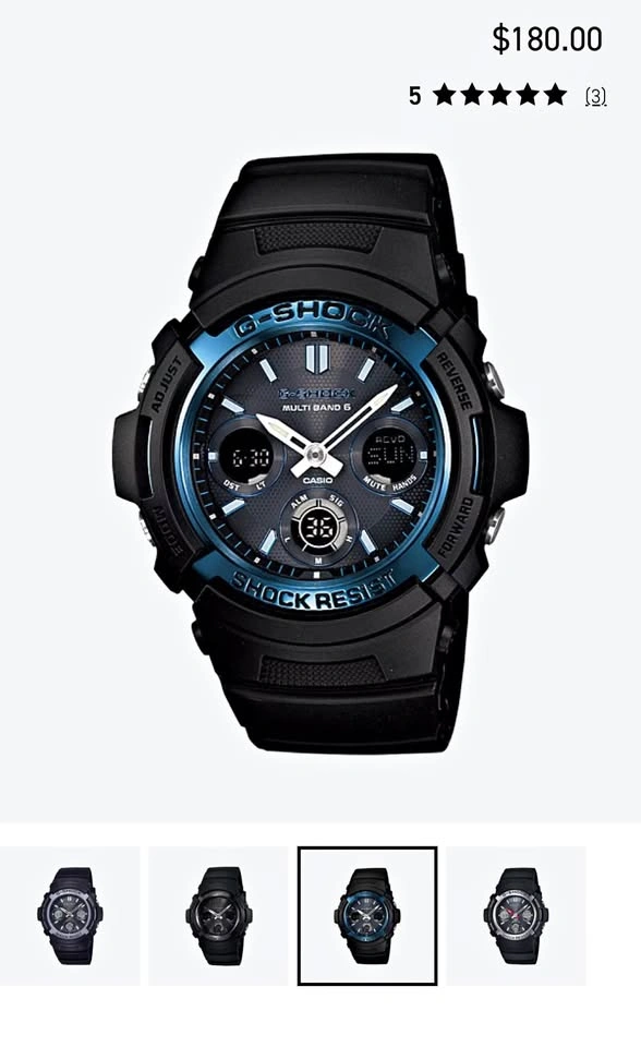 Casio G-Shock Tough Solar Multiband 6