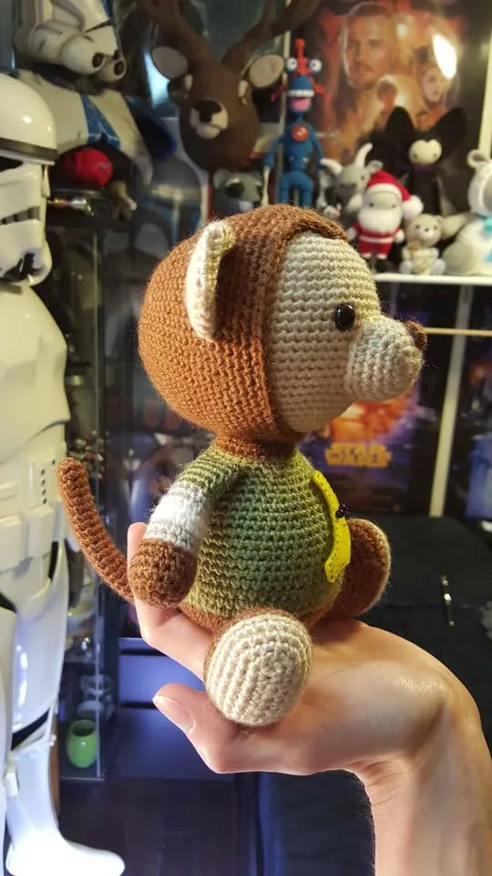 Monkey Amigurumi Crochet image indicator(2)