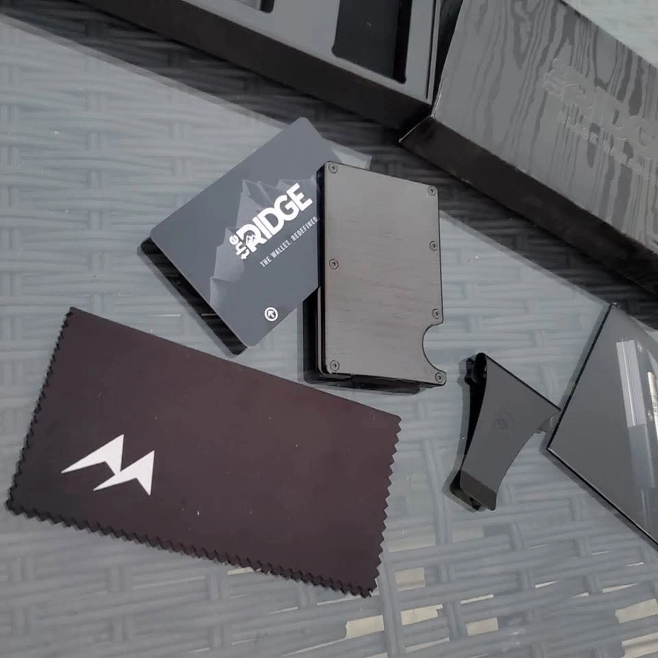 NEW The Ridge Black Damascus Wallet OTG - photo 3