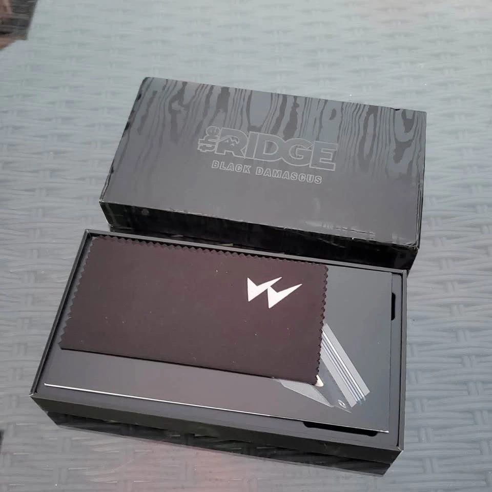 NEW The Ridge Black Damascus Wallet OTG - photo 5