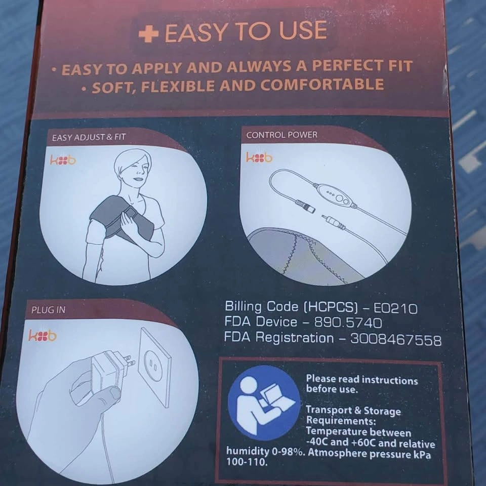 King Brand Top Shoulder Wrap with Heat Electro Therapy - photo 5