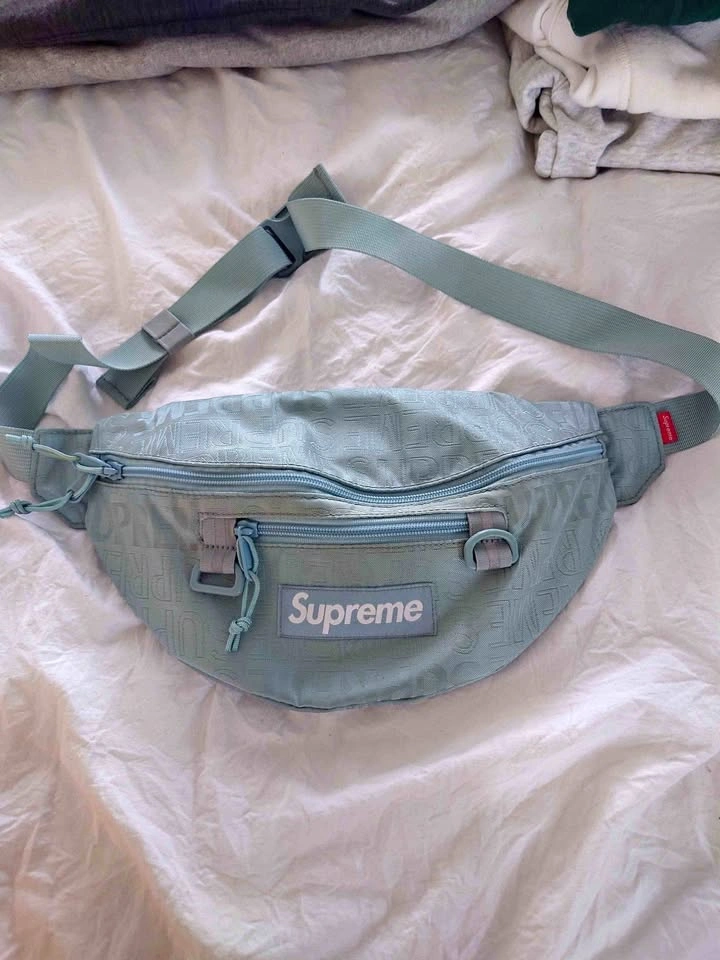 Supreme Waist Bag ice blue. Brand new.