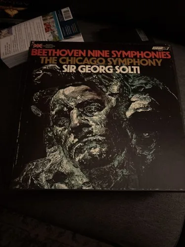 The Chicago Symphony 9 LP BOX SET BEETHOVEN NINE SYMPHONIES GEOR