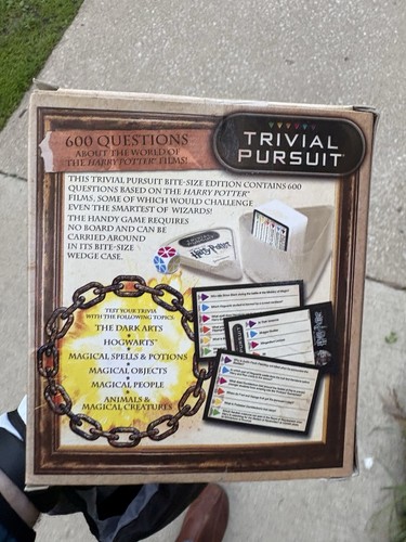 Harry Potter Hasbro Gaming Trivial Pursuit Board Game - photo 3